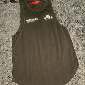 Darcsport “FAMILY” Tank Top | Sz. S | Black/White